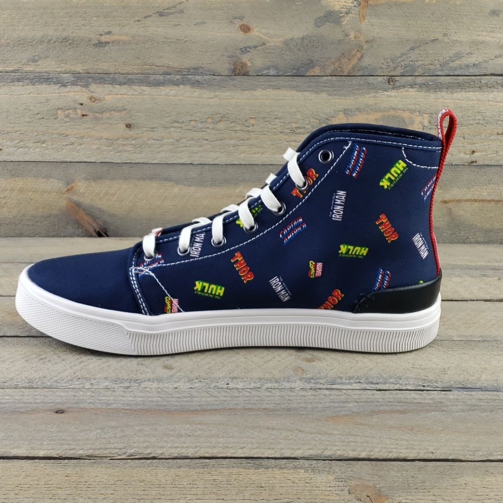 TOMS Marvel x Travel Lite High Tops Lmtd Edition - Picture 6 of 9